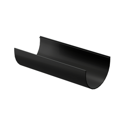 Döcke PREMIUM Желоб водосточный ПВХ Ø 120 3 м. (Карбон/Чёрный)