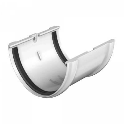 ТН ОПТИМА Соединитель желоба (Белый) ТН ОПТИМА Соединитель желоба (Белый)