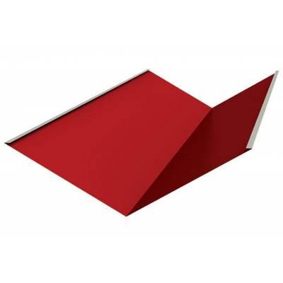 Ендова нижняя металлическая красная