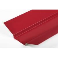 Ендова верхняя металлическая красная