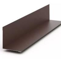 Примыкание металлическое коричневое