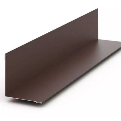 Примыкание металлическое коричневое