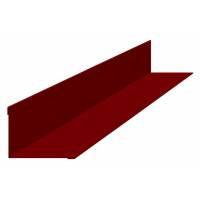 Примыкание металлическое красное