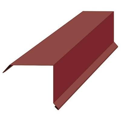 Ветровая планка металлическая красная