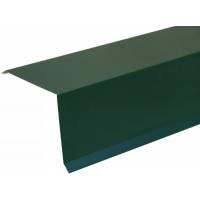 Ветровая планка металлическая зелёная