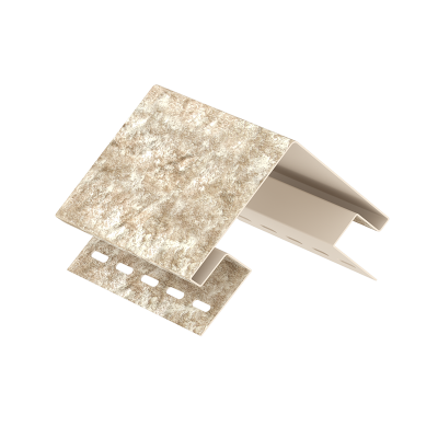 Наружный угол Ю-Пласт, Кварцит сетло-бежевый