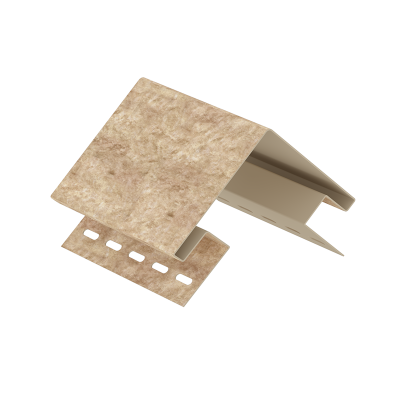 Наружный угол Ю-Пласт, Кварцит темно-бежевый Наружный угол Ю-Пласт, Кварцит темно-бежевый