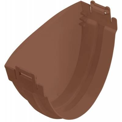 Заглушка ПВХ Альта-Профиль Стандарт (Коричневый)